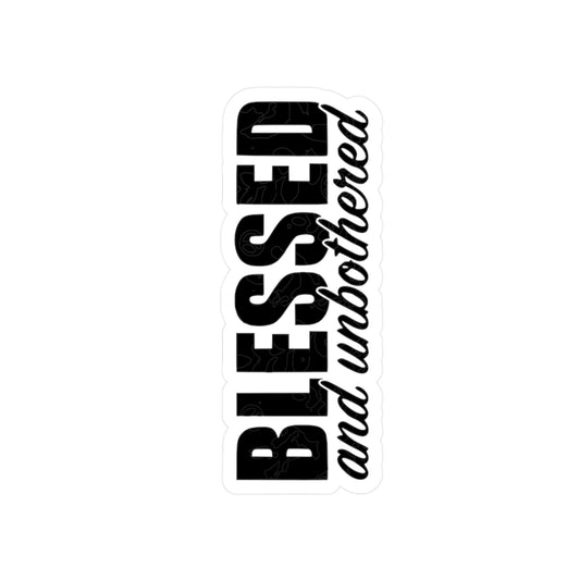 BLESSED - Kiss-Cut Vinyl Decal