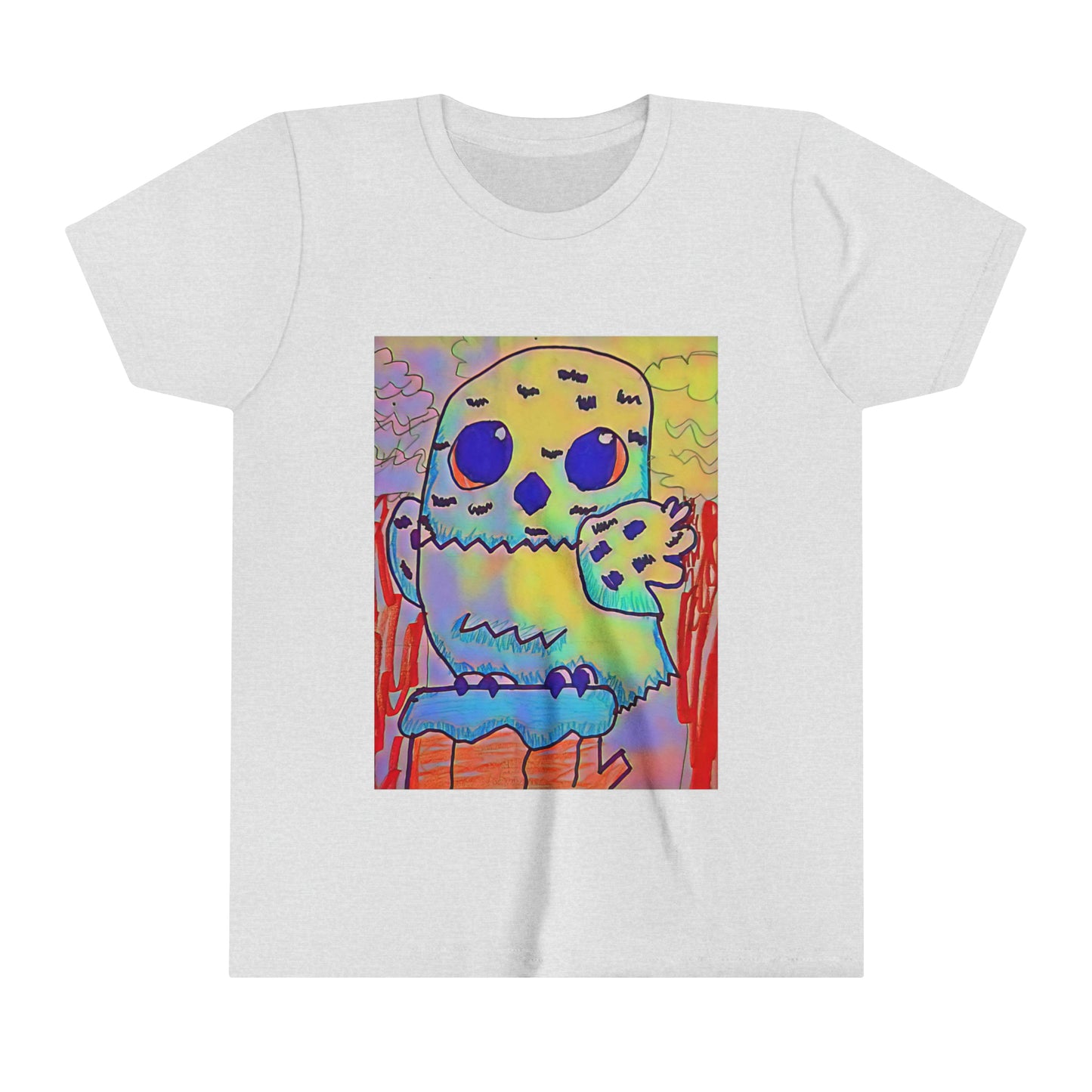 DESIGNS BY CECI - OWL - Youth Short Sleeve Tee