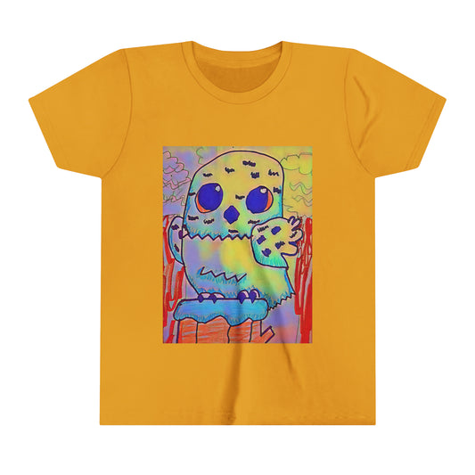 DESIGNS BY CECI - OWL - Youth Short Sleeve Tee