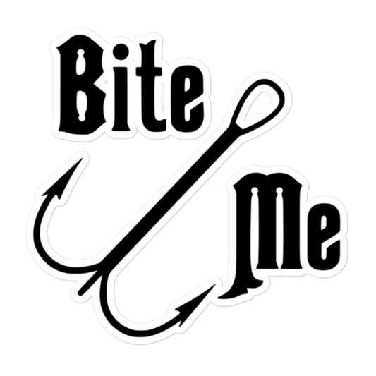 Bite Me sticker