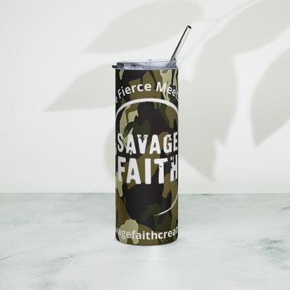 Savage Faith Stainless steel tumbler