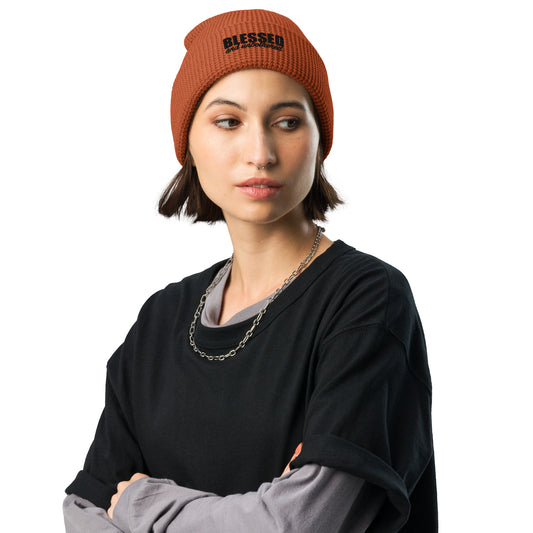 BLESSED Waffle beanie